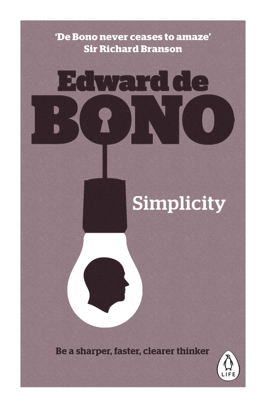 Паперова книга «Simplicity», автор Едвард де Боно - фото №1