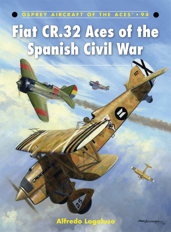 Паперова книга «Fiat CR.32 Aces of the Spanish Civil War», автор Альфредо Логолусо - фото №1