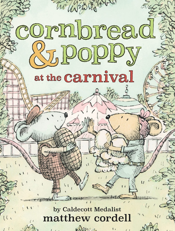 Паперова книга «Cornbread & Poppy at the Carnival», автор Метью Корделл - фото №1