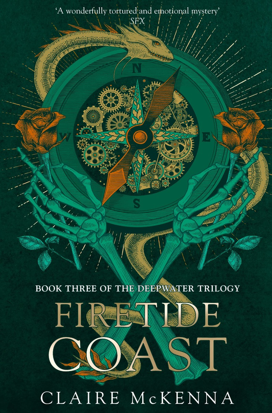 Бумажная книга «Firetide Coast», автор Клер Маккенна - фото №1