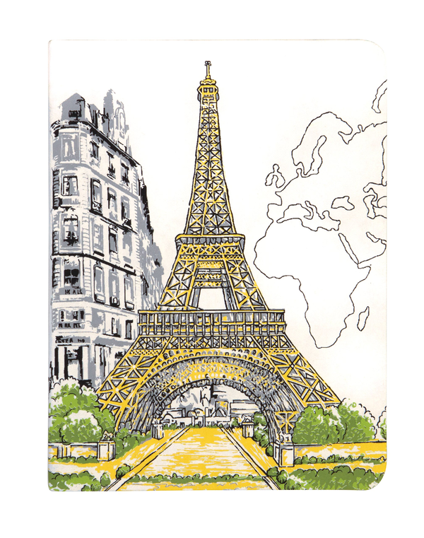 Бумажная книга «Paris Eiffel Tower Handmade Journal» - фото №1