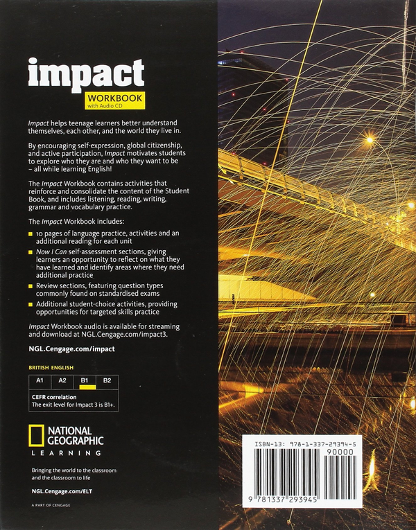 Паперова книга «Impact 3: Workbook + WB Audio CD» - фото №1