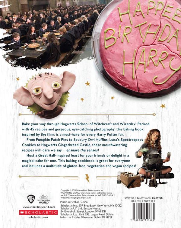 Паперова книга «The Official Harry Potter Baking Book», автор Джоанна Ферроу - фото №1