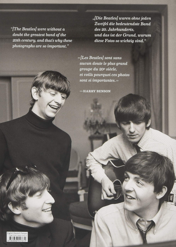 Паперова книга «The Beatles», автор Гаррі Бенсон - фото №1