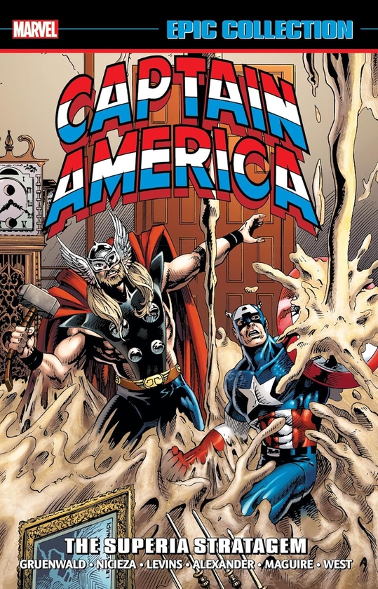 [object Object] «Captain America Epic Collection», авторів Фабіан Нічієза, Марк Грюнвальд - фото №1