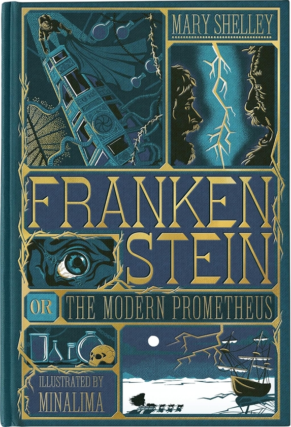 Паперова книга «Frankenstein (MinaLima Edition)», автор Мері Шеллі - фото №1