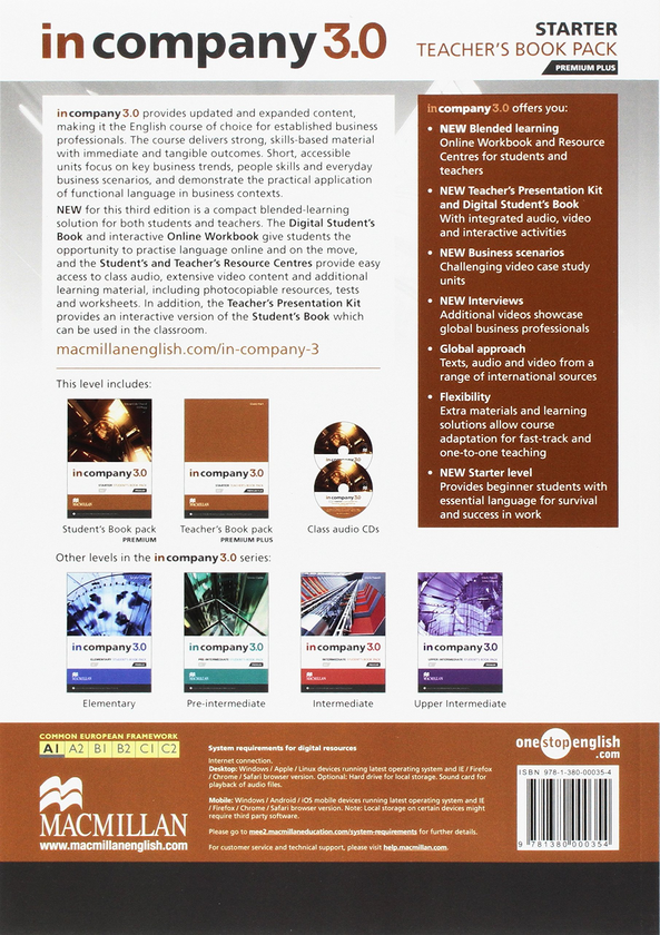 Бумажная книга «In Company 3.0 Starter. Teacher's Book Premium Plus Pack», автор Клэр Харт - фото №1