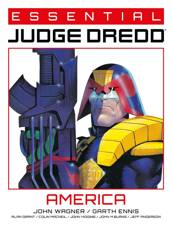 [object Object] «Essential Judge Dredd. America», авторов Джон Вагнер, Гарт Эннис - фото №1