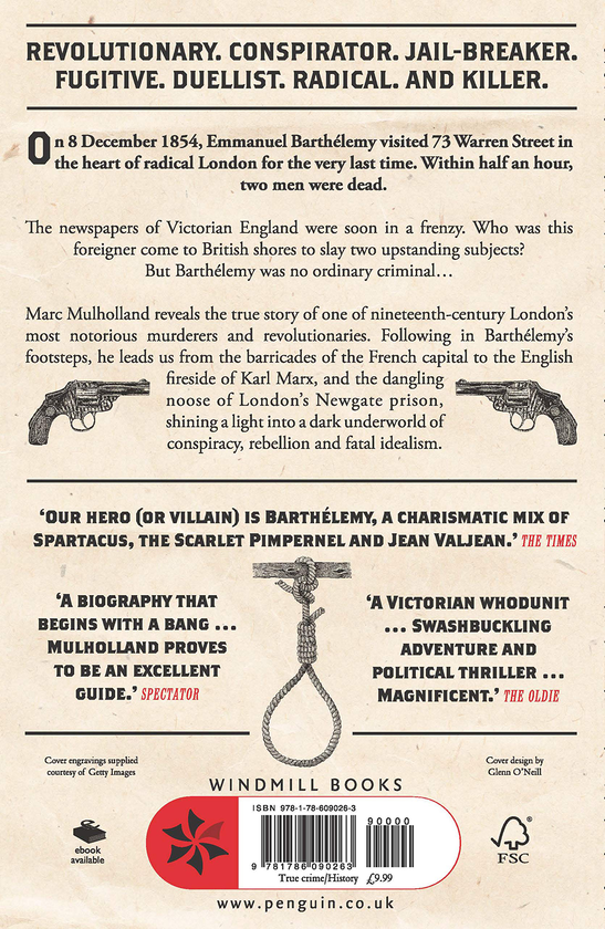 Бумажная книга «The Murderer of Warren Street: The True Story of a Nineteenth-Century Revolutionary», автор Марк Малхолланд - фото №1