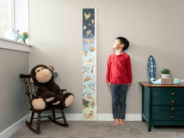 Бумажная книга «The Wonderful Things You Will Be Growth Chart: Includes Stickers for Marking Growth Milestones» - фото №1