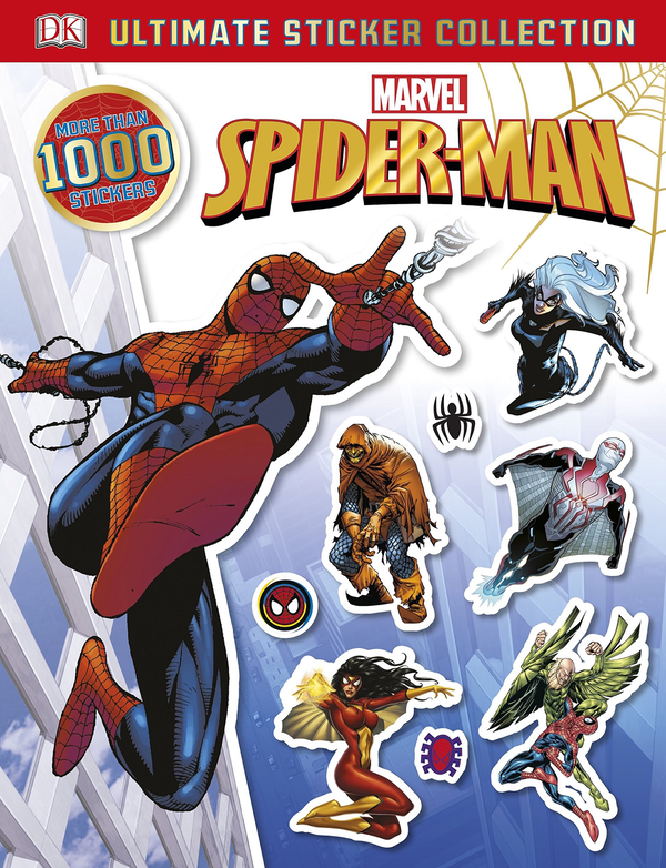 Бумажная книга «Marvel Spider-Man Ultimate Sticker Collection» - фото №1