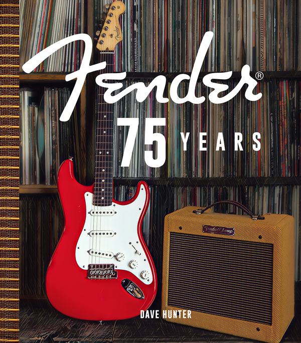 Бумажная книга «Fender 75 Years», автор Дэйв Хантер - фото №1