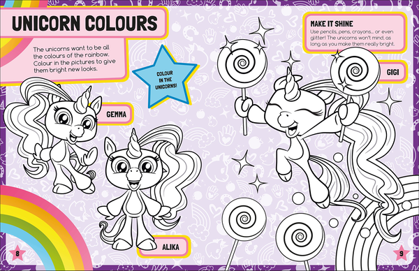Бумажная книга «Fingerlings Sticker Activity Book» - фото №1