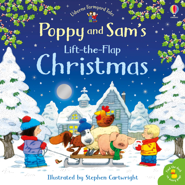 Бумажная книга «Poppy and Sam's Lift-the-Flap Christmas », автор Хизер Амери - фото №1