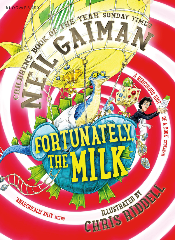 Бумажная книга «Fortunately, the Milk ...», автор Нил Гейман - фото №1