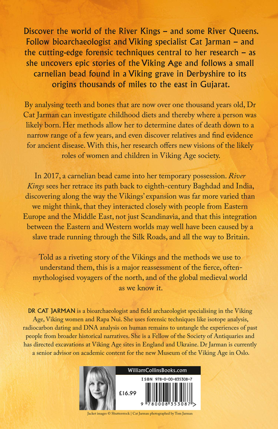 Бумажная книга «River Kings. A New History of Vikings from Scandinavia to the Silk Roads», автор Кэт Джармен - фото №1