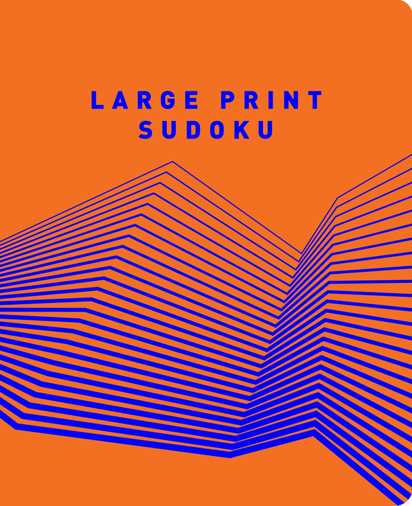 Бумажная книга «Large Print Sudoku», автор Эрик Сондерс - фото №1