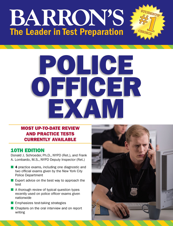 Бумажная книга « Barron's Police Officer Exam», автор Дональд Дж. Шредер - фото №1