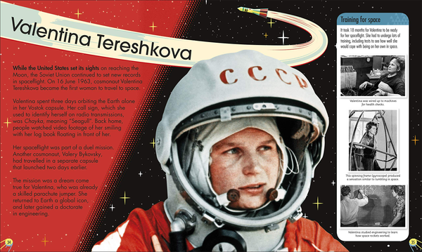 Бумажная книга «The Space Race. The Journey to the Moon and Beyond», автор Сара Крудадс - фото №1