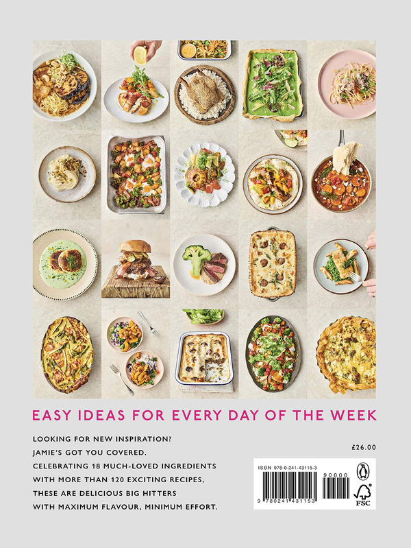Паперова книга «7 Ways. Easy Ideas for Every Day of the Week», автор Джеймі Олівер - фото №1