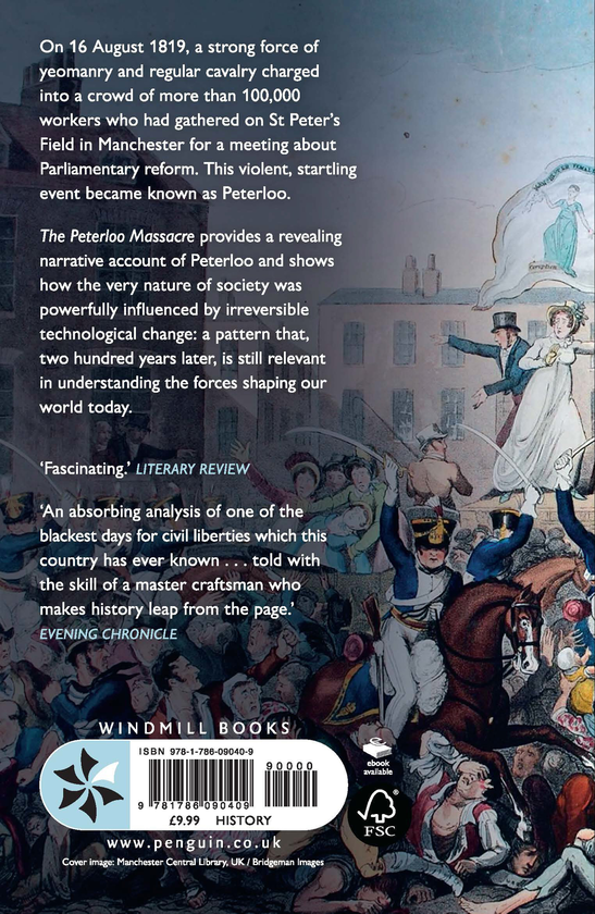 Паперова книга «The Peterloo Massacre», автор Роберт Рейд - фото №1
