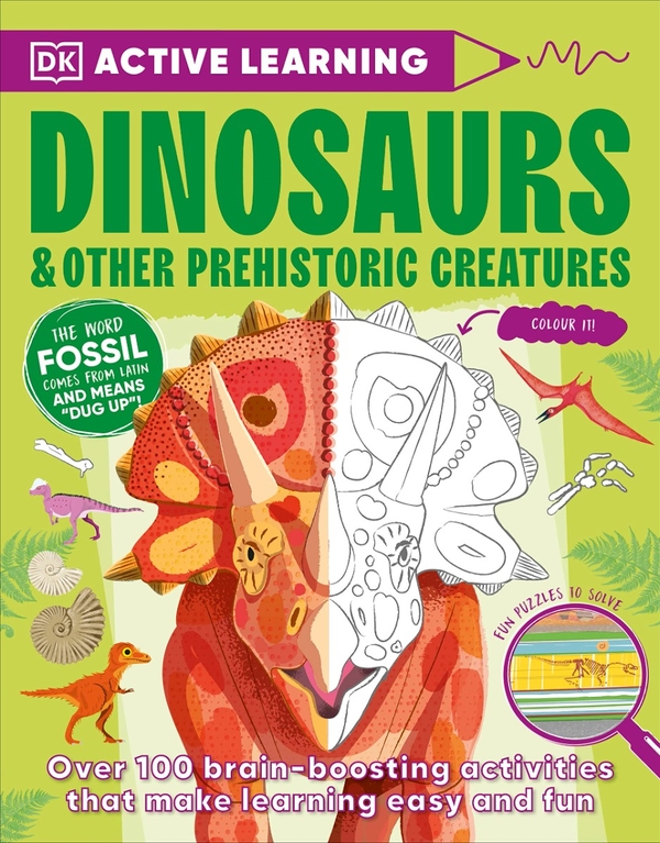Бумажная книга «Active Learning Dinosaurs and Other Prehistoric Creatures» - фото №1