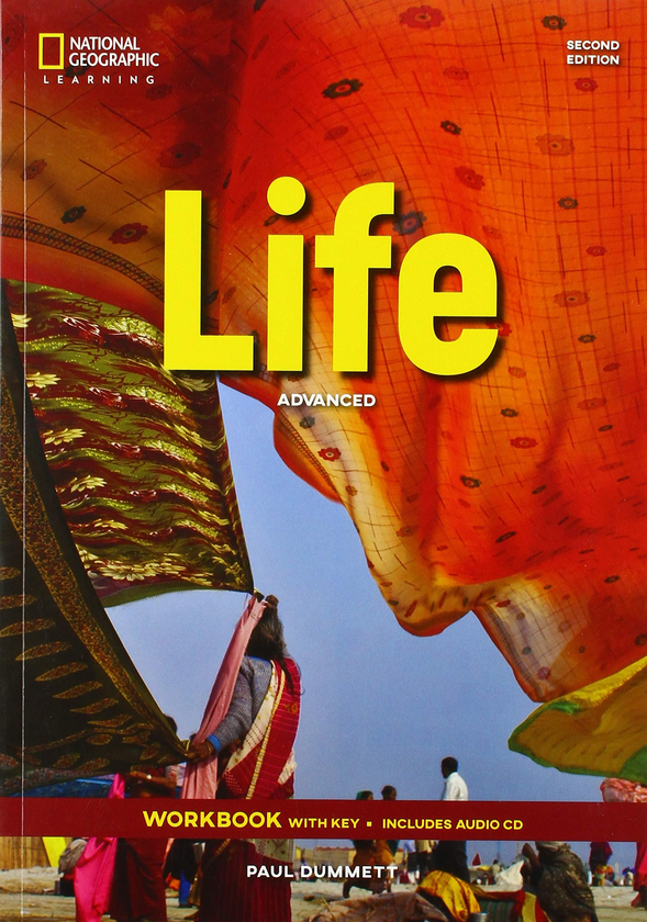 [object Object] «Life 2nd Edition Advanced WB with Key and Audio CD» - фото №1