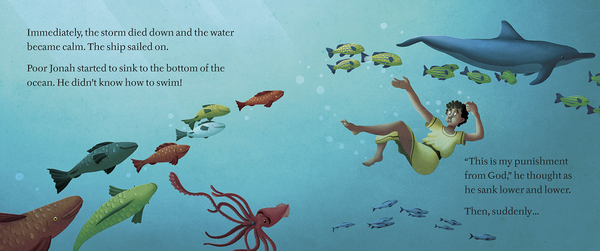 Бумажная книга «Jonah and the Whale», автор Си Джей Леонард - фото №1