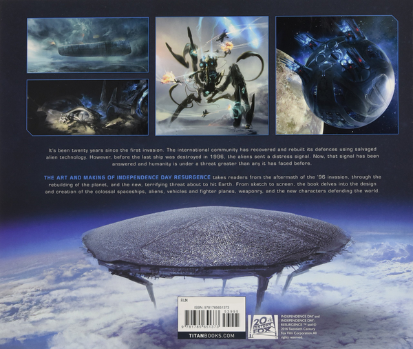 Бумажная книга «The Art and Making of Independence Day Resurgence», автор Саймон Уорд - фото №1