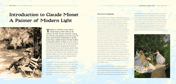 Бумажная книга «Claude Monet. Waterlilies and the Garden of Giverny», автор Джулиан Бикрофт - фото №1