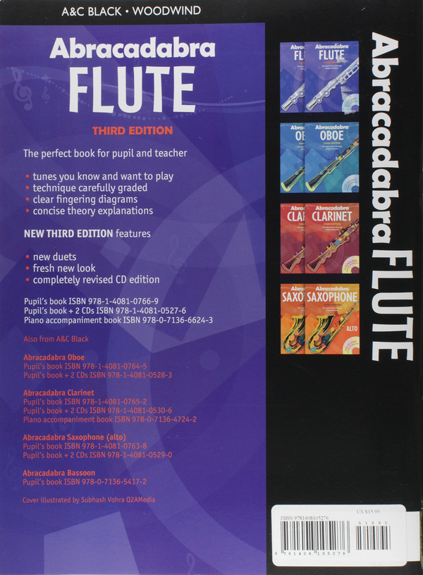 Бумажная книга «Abracadabra Flute (Pupil's book): The Way to Learn Through Songs and Tunes», автор Малькольм Поллок - фото №1