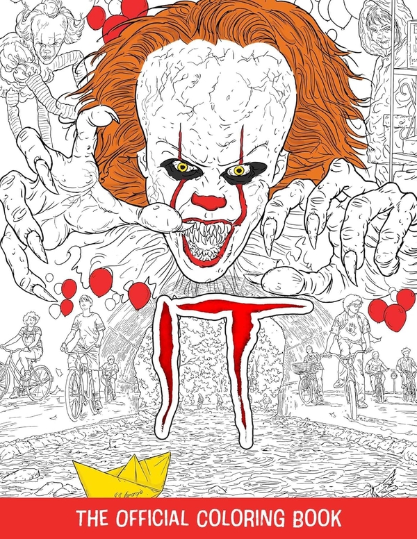 Паперова книга «IT. The Official Coloring Book», автор Роберт Лада - фото №1