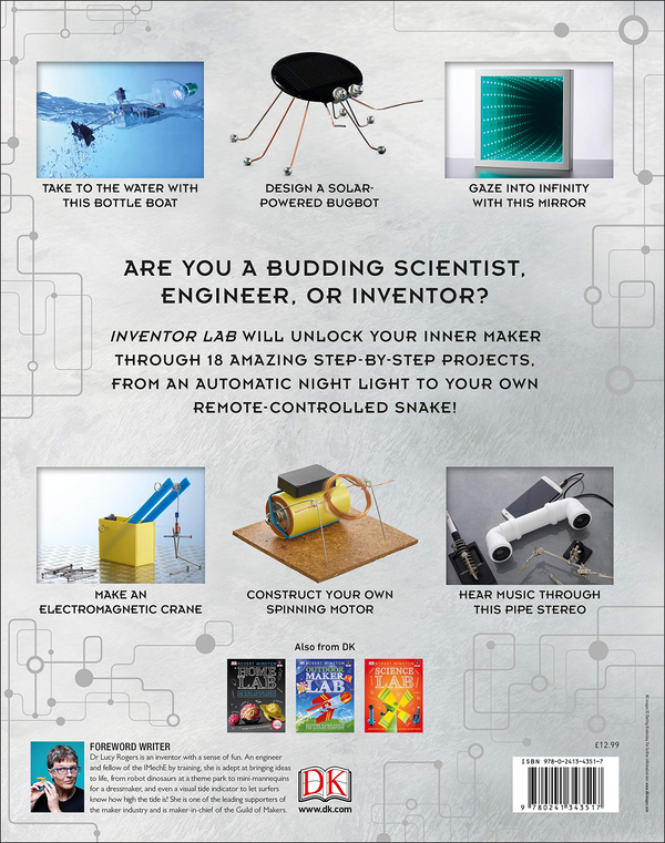 [object Object] «Inventor Lab. Projects for genius makers» - фото №2 - мініатюра