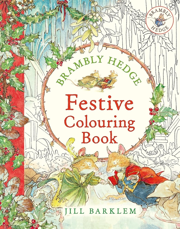 [object Object] «Brambly Hedge: Festive Colouring Book», автор Джилл Барклем - фото №1