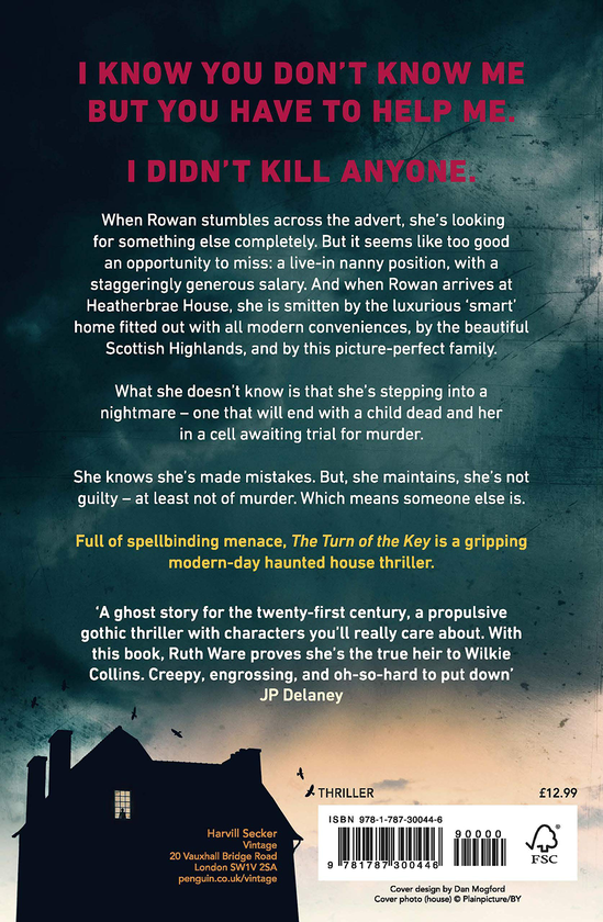 Бумажная книга «The Turn of the Key», автор Рут Веа - фото №1