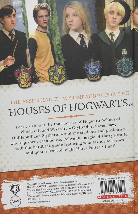 Паперова книга «Harry Potter: Houses of Hogwarts. A Cinematic Guide» - фото №1