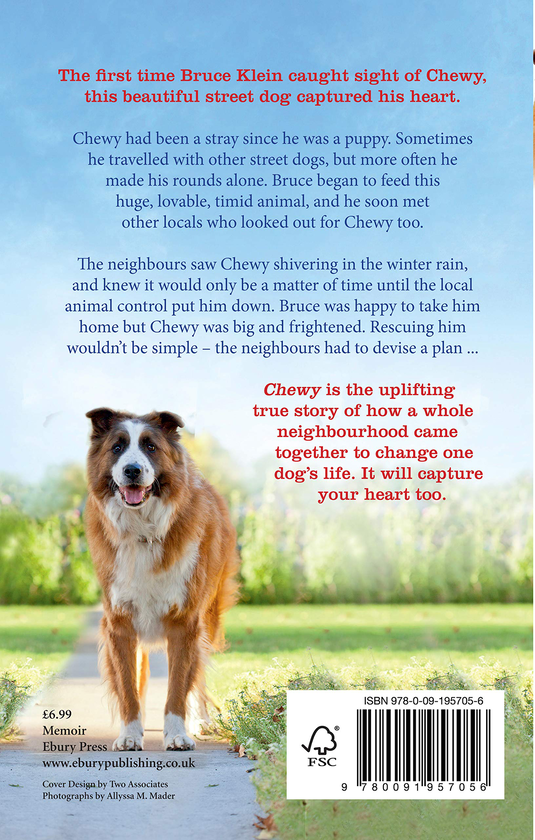 Паперова книга «Chewy: The Street Dog who Brought a Neighbourhood Together», автор Брюс Кляйн - фото №1