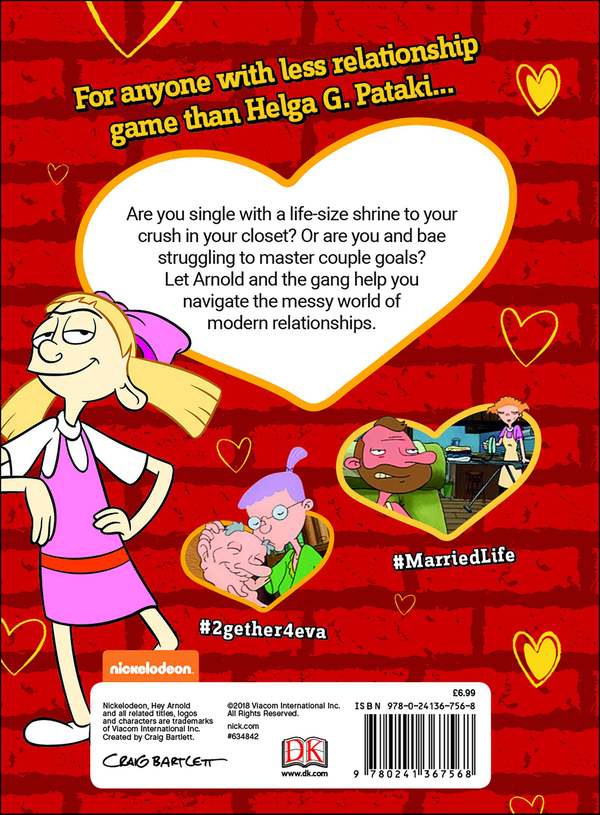 Бумажная книга «Nickelodeon Hey Arnold! Guide To Relationships», автор Стейси Грант - фото №1