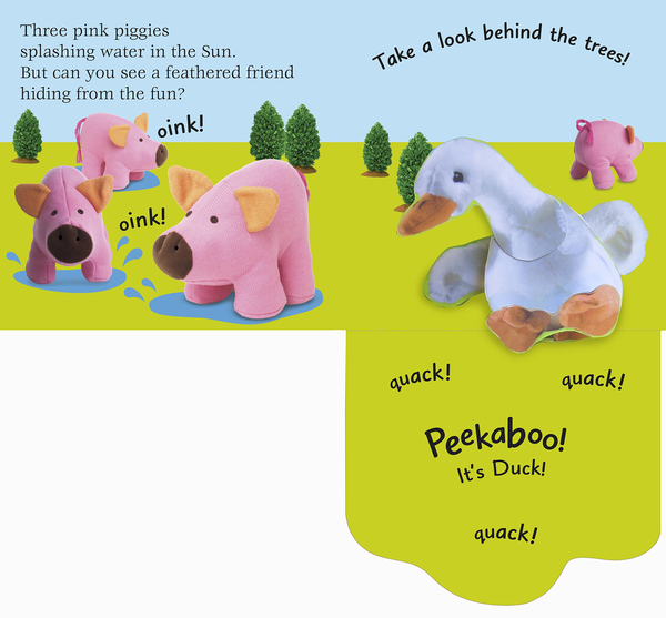 Бумажная книга «Pop-Up Peekaboo! Farm», авторов Доун Сиретт, Сара Дэвис - фото №1