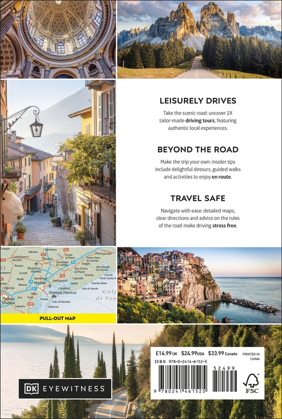 Бумажная книга «Road Trips Northern and Central Italy» - фото №1