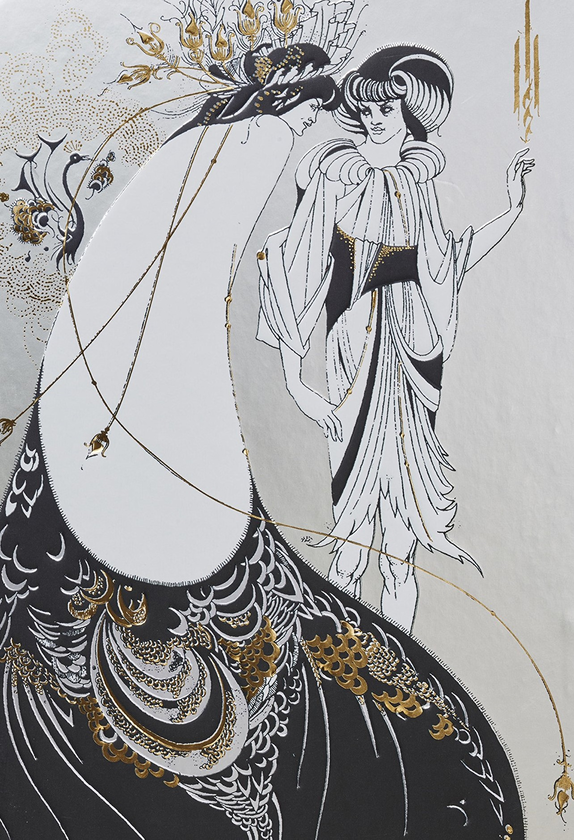Паперова книга «Aubrey Beardsley. The Peacock Skirt » - фото №1