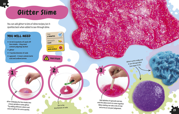 [object Object] «The Slime Book. All You Need to Know to Make the Perfect Slime» - фото №6 - мініатюра