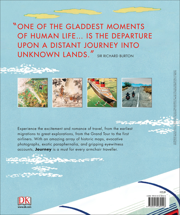 Бумажная книга «Journey. An Illustrated History of Travel» - фото №1