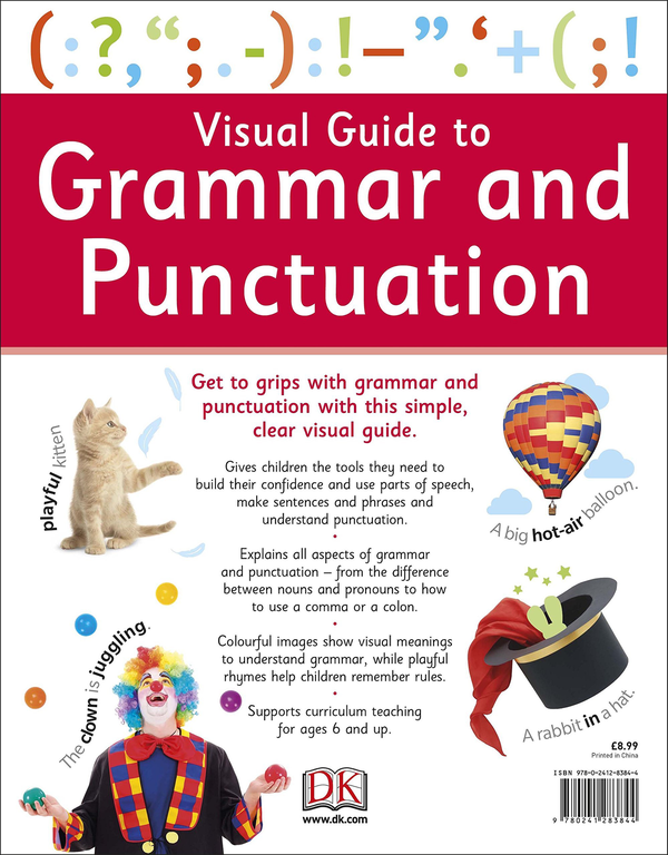 [object Object] «Visual Guide to Grammar and Punctuation. First Reference for Young Writers and Readers», автор Шейла Дігнен - фото №2 - мініатюра