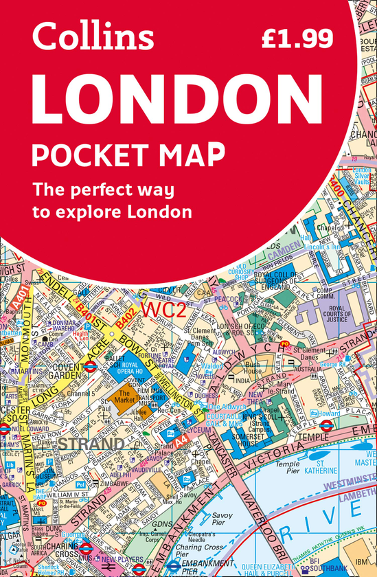 Паперова книга «London Pocket Map» - фото №1
