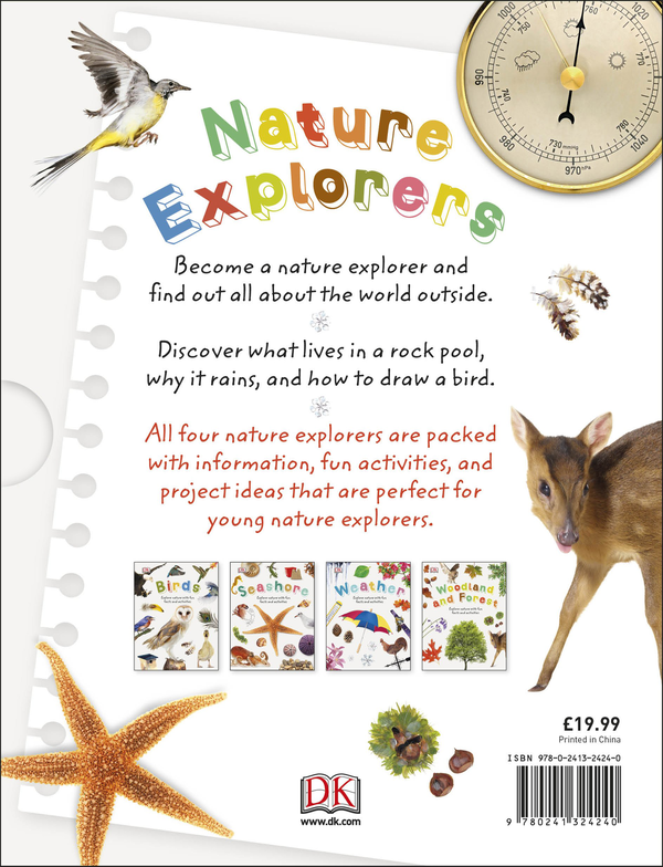 Паперова книга «Nature Explorer Box Set. Explore Nature with Four Fun-filled Books» - фото №1