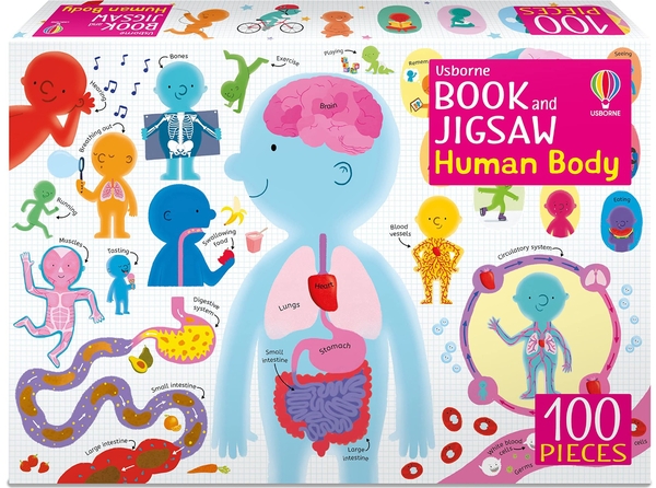 Бумажная книга «The Human Body Jigsaw», автор Сэм Смит - фото №1