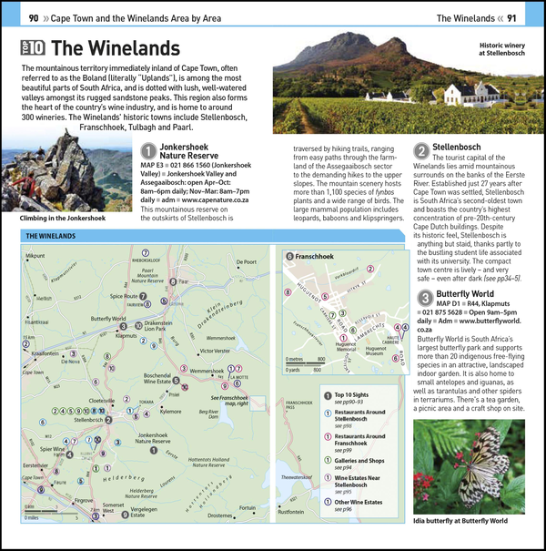 Бумажная книга «Cape Town and the Winelands» - фото №1