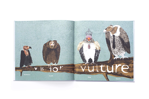 Паперова книга «Almost an Animal Alphabet», автор Кеті Віггерс - фото №1