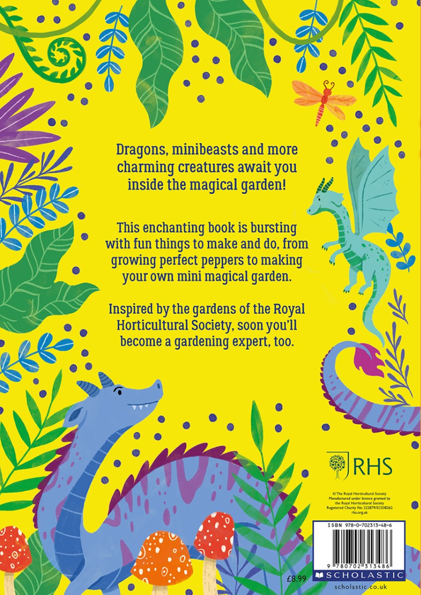 Бумажная книга «My Magical Garden Activity Book», автор Эмили Хиббс - фото №1